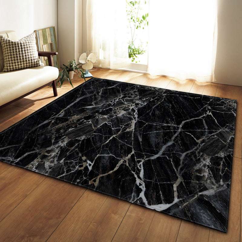 Marble Living Room Carpet Bedroom Restaurant Carpet - Minihomy