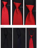 Men s Tie 8cm Business Gentleman British Formal Wear - Minihomy