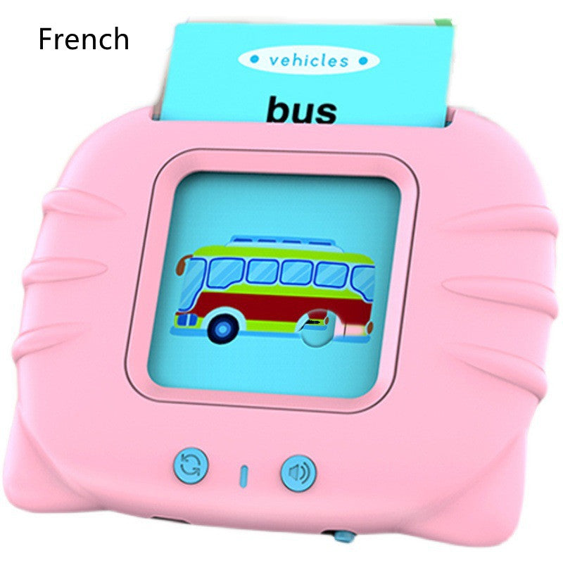 Early Learning English Machine for Kids: Educational Card Toys - Minihomy