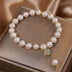 Natural Freshwater Pearl Bracelet Light Luxury Four-leaf Clover Simple Hand Jewelry - Minihomy