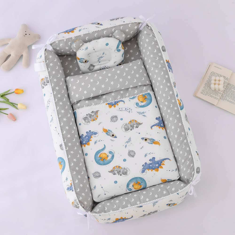 Baby Bed Bionic Nursing Bed Removable And Washable - Minihomy