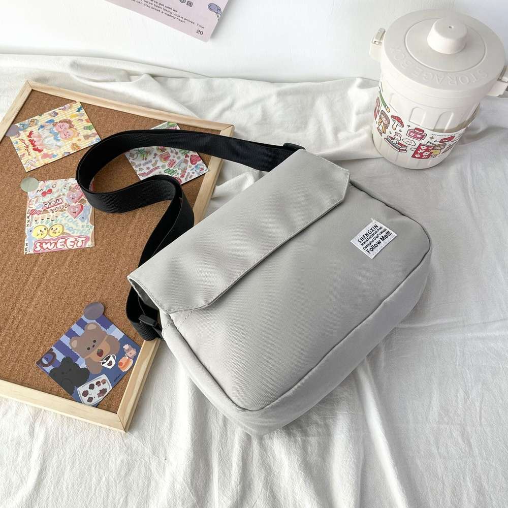 Ins Messenger Bags Women Men Crossbody Shoulder Bag Casual Couple Small Flap Bag - Minihomy