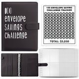 Couple Challenge Save Money Deposit And Savings Journal Book Loose-leaf Binder - Minihomy