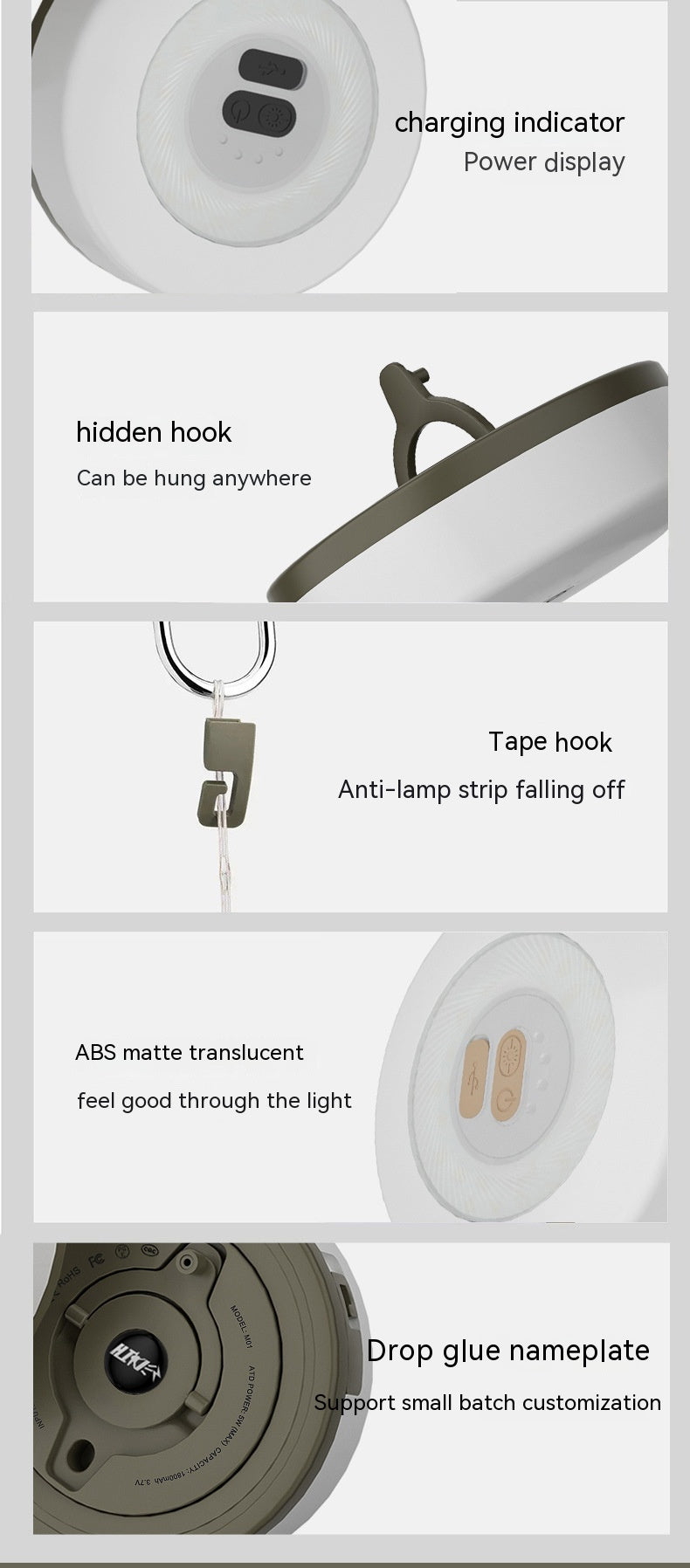 Portable and Retractable Outdoor Tape Measure Light - Minihomy