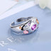 Colorful Rhinestones Rings For Women: Elevate Your Style with Sparkling Sophistication - Minihomy