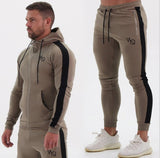 Sweatshirt Trousers Summer Sports Men Stretch