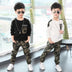 Camouflage long sleeve kids suit - Minihomy