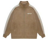 Men's Suede Vintage Baseball Jacket - Minihomy