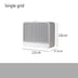 Double Grids Soap Storeage Box Wall Puch Free Drain Soap Holder - Minihomy