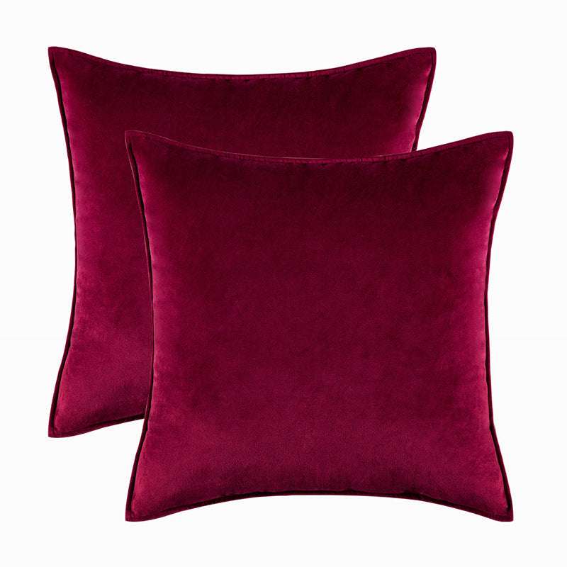 Covered velvet waist pillow cushion cover - Minihomy