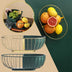 Metal Hollowed Out Fruit Vegetable Snack Tray Bowl Basket Kitchen Storage Rack Holder - Your Handy Kitchen Organizer - Minihomy