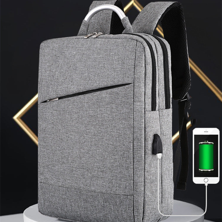 Men's  Casual Rechargeable Multifunctional Backpack - Minihomy