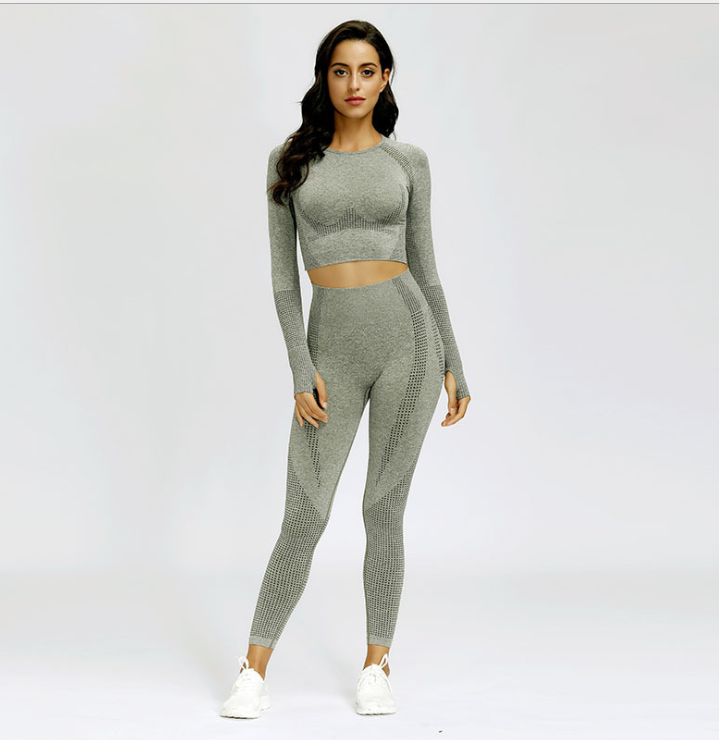 High Waist Sports Tights - Minihomy