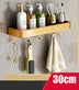 Bathroom Perforated Towel Storage Rack - Minihomy