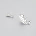 Fashion Asymmetry 925 Sterling Silver Stud Earrings Animal Fish Cat Stud Earrings for Women Personality Jewelry Gifts - Minihomy