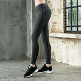 Fitness gym training pants tight waist high elastic pants feet running - Minihomy