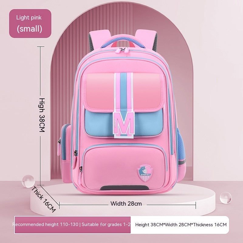 Lightweight School Backpack for Kids - Large Capacity, Spine Protection for Primary School Students - Minihomy