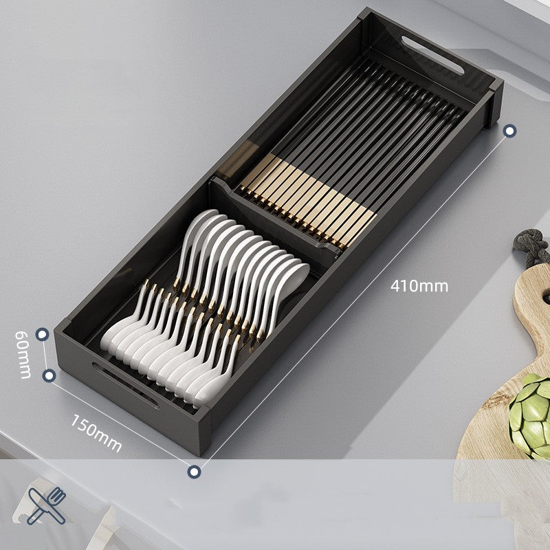 Kitchen Drawer Divider Cabinet Storage Sorting Box - Minihomy