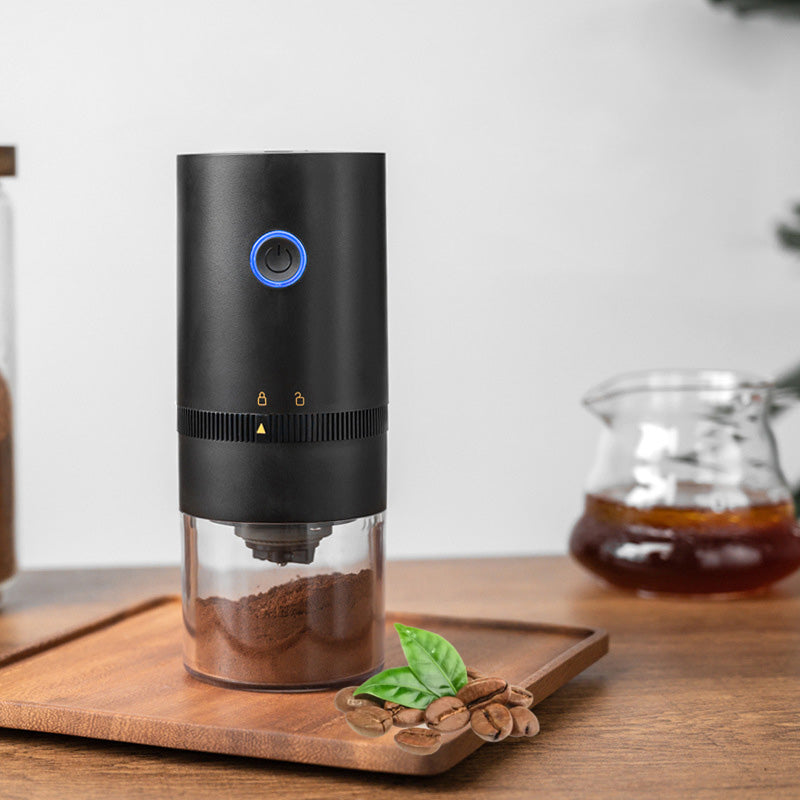 Fresh Grounds on-the-Go: Upgrade Your Coffee Ritual with the New Portable Electric Grinder! - Minihomy