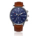 Casual PU Leather Band Analog Alloy Quartz Wrist Watch - Minihomy