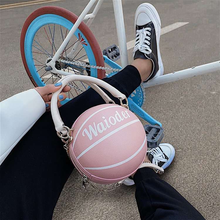 Basketball Shape Handbags and Purses for Women - Minihomy