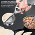 Kitchen Dumpling Mold - Stainless Steel Dumpling Machine Pressing Home Baking Tool - Minihomy