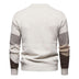 Men's Knitwear Size Color Matching Casual Coat - Minihomy