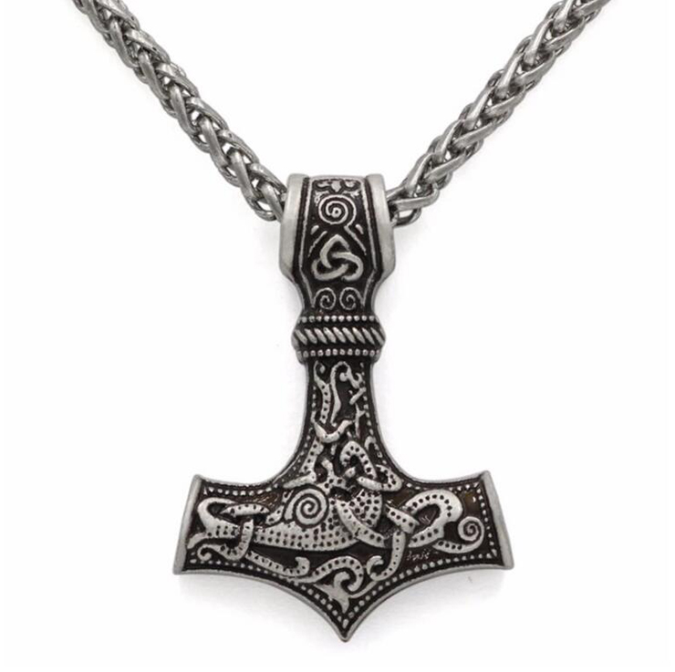 Stainless Steel Hammer Necklace