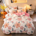 Four-piece Bedding With Velvet Sheets To Keep Warm Milk Velvet - Minihomy