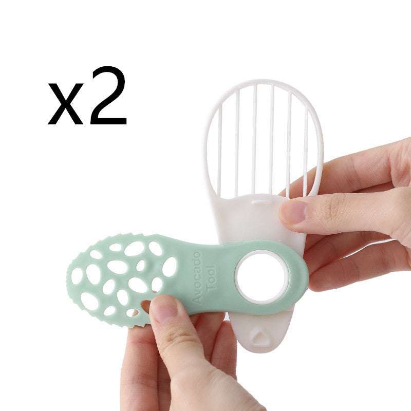 Avocado Corer Butter Fruit Peeler Cutter Pulp Separator Plastic Knife Avocado Slicer Kitchen Gadgets Vegetable Tools - Minihomy