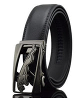 Men Automatic Buckle Leather Belts - Minihomy