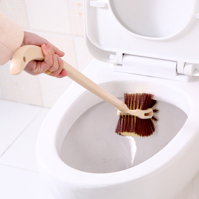 Imitation Wood Long Handle Toilet Brush - Minihomy