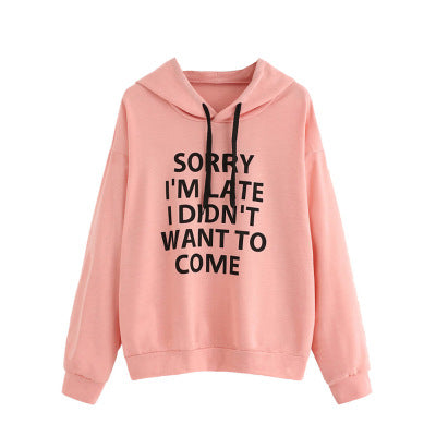 Hooded Casual Ladies Loose Sweatshirts - Minihomy