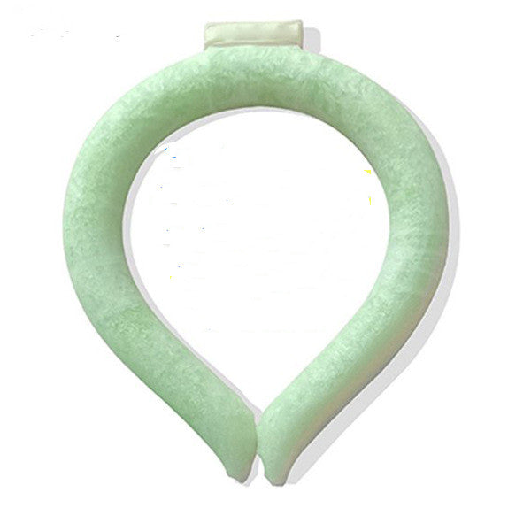 Neck Cooling Ring Ice Cushion Tube Heatstroke Prevention Cooling Tube Ice Reusable Neck - Minihomy