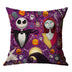 Linen Skull Halloween Pillow Cover - Minihomy