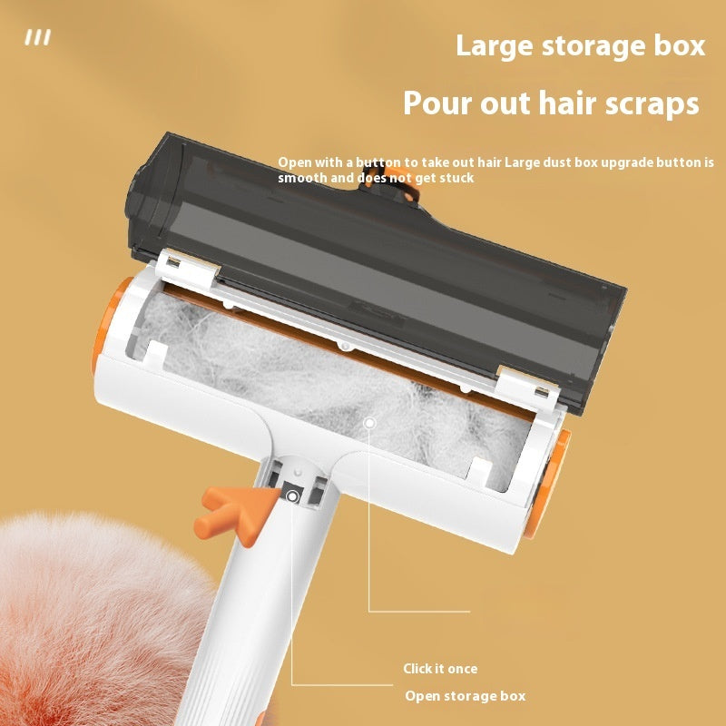 2 In 1 Pet Hair Removal Roller Multifunctional Portable Washable Hair Removal Brush Pet Supplies - Minihomy