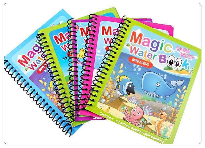 Magic Water Painting Book for Kids: Coloring & Activity Book - Minihomy