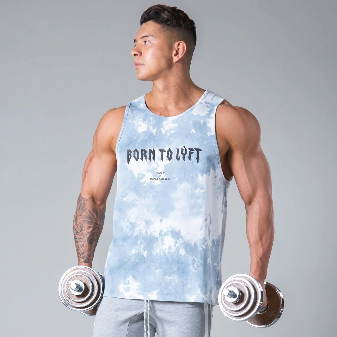 Men's Fitness Vest Leisure Gym Sleeveless Vest - Minihomy