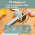 Electric Whisk Wireless Handheld Rechargeable Cream Mixer Kitchen Gadgets - Minihomy