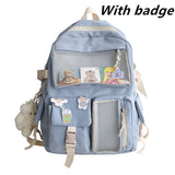 Harajuku Backpack: Large Capacity Teen Backpack for Junior High