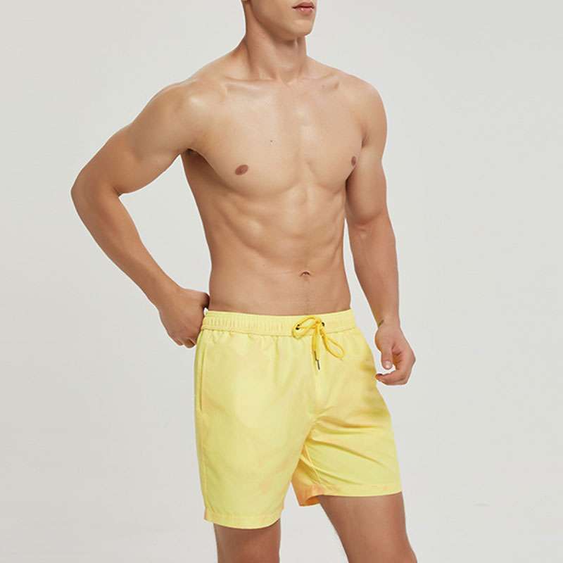 Magical Change Color Beach Shorts Summer Men Swimming Trunks Swimwear Swimsuit - Minihomy