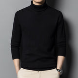 Double Anti-nano Velvet Turtleneck Inner Bottoming Sweater - Minihomy