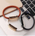 Bracelet Charger USB Charging Cable - Wearable Data Cable for iPhone 14, 13 Max, and Android Devices - Minihomy