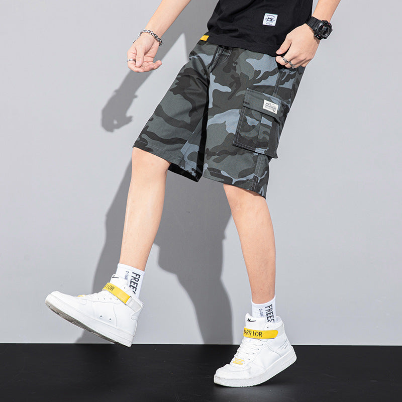 Casual Drawstring Cargo Shorts With Multi Pocket Summer Outdoor Men's Beach Pants: Your Essential Summer Companion - Minihomy