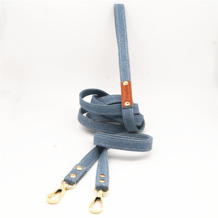 Denim pet Collar - Minihomy