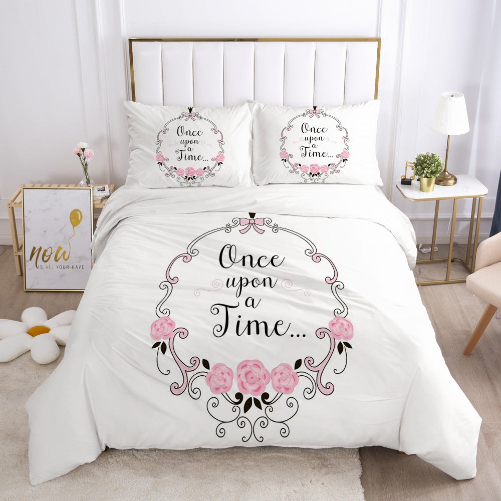 Three-piece bedding set