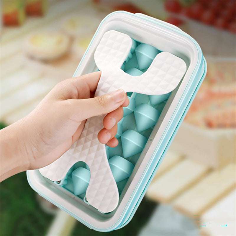 2in1 Portable Silicone Ice Ball Mold Ice Maker Water Bottle Ice Cube Mould Bottle - Minihomy