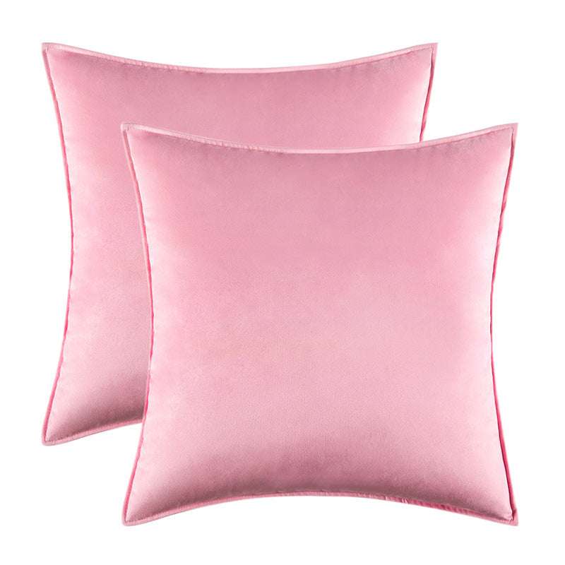 Covered velvet waist pillow cushion cover - Minihomy