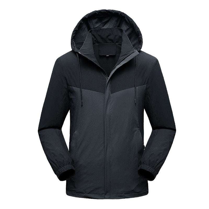 Men's Stitching Trendy Elastic Casual Jacket - Minihomy