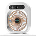 Portable Air Cooler Fan - USB Rechargeable Misting Fan with 3 Speeds, Humidifier for Home & Office - Minihomy